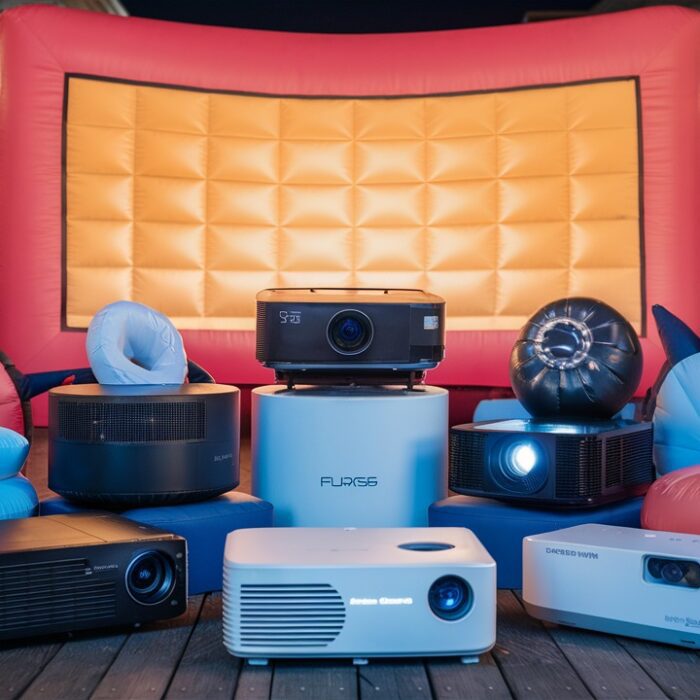 Inflatable Movie Screens and Projectors