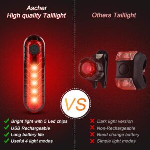 Ascher USB LED Bike.2